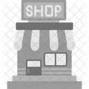 Shop Building Ecommerce Icon