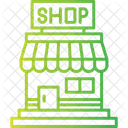 Shop Building Ecommerce Icon