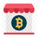 Shop Market Blockchain Icône