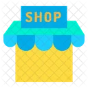 Sale Shopping Stall Icon
