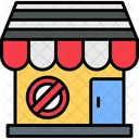 Shop Ban Plastic Icon
