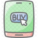 Buy Now Cursor Awesome Lineal Icon Icon