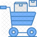 Shop And Delivery Basket Retail Icon