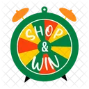 Shop And Win Offer Deal Icon