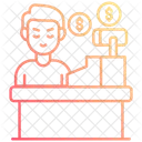 Shop assistant  Icon