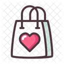 Shop Bag Love  Icon
