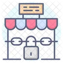 Shop Revenue Loss Lockdown Icon