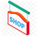 Shop Sign Store Outlet Icon