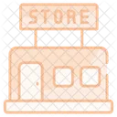 Shop Building Icon Icon