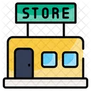 Shop Building Icon Icon