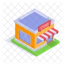 Shop Building Outlet Icon