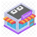 Shop Building Storefront Icon
