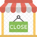 Shop Sign Closed Icon