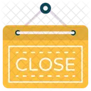 Shop Close Board  Symbol