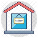 Closed Shop Sign Icon