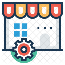 Shop Construction Icon