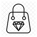 Shop Bag Diamond Icon