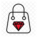 Shop Bag Diamond Icon