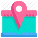 Online Shop Location  Icon