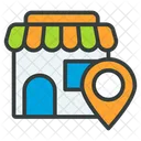 Store Direction Map Icon
