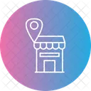 Shop Location Delivery Location Icon