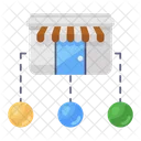 Shop-Netzwerk  Icon