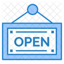 Shop Open Open Shop Open Board Icon