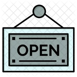 Shop Open  Icon