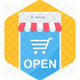 Shop Opening  Icon