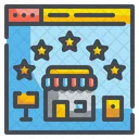 Shop Rating Rating Popular Icon