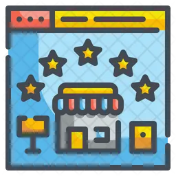 Shop Rating  Icon