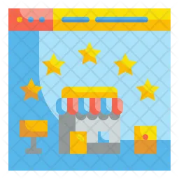 Shop Rating  Icon