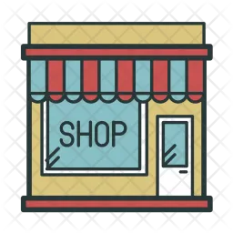 Shop, Schaufenster, Einzelhandel, Einkaufen, E-Commerce, Angebot  Symbol