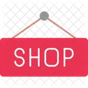 Shop Sign Business Shop Icon