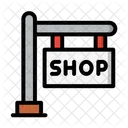 Shop sign  Icon