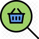 Shoppen Suchen Speichern Symbol