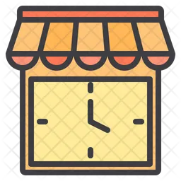 Shop Time  Icon