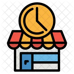 Shop timing  Icon