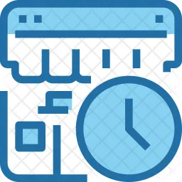 Shop timing  Icon