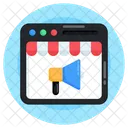 Shop-Werbung  Symbol