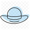 Shopaholic Hat Color Shadow Thinline Icon Icon