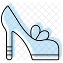 Shopaholic Shoes Color Shadow Thinline Icon Icon