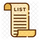 List Shopping Items List Items List Icon