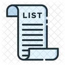 Shoping List Shopping List List Icon