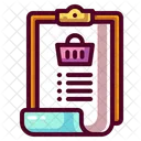Shoping List List Product List Icon