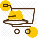Shopper Hat Consumer Hat Shopper Cap Icon