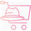 Shopper Hut Verbraucherhut Shopper Kappe Symbol