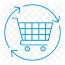 Reload Shopping Trolley Icon