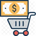 Shopping Dollar Commerce Icon