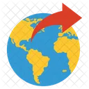Globe World Shipping Icon